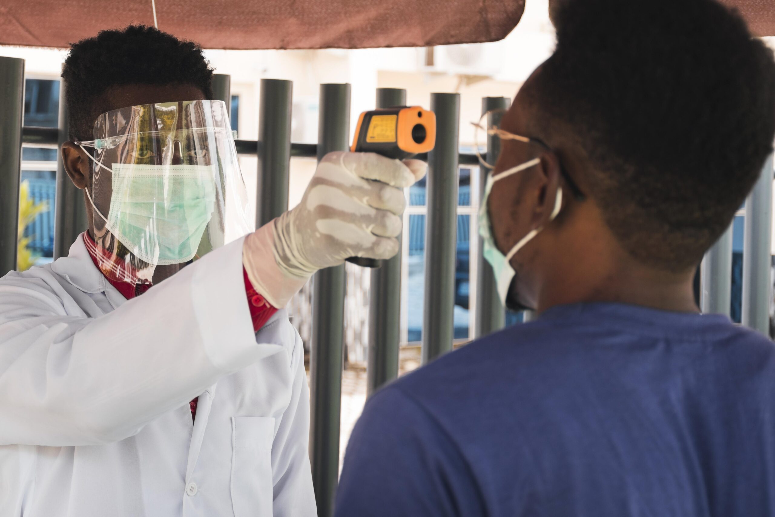 front-view-medical-control-covid19-concept